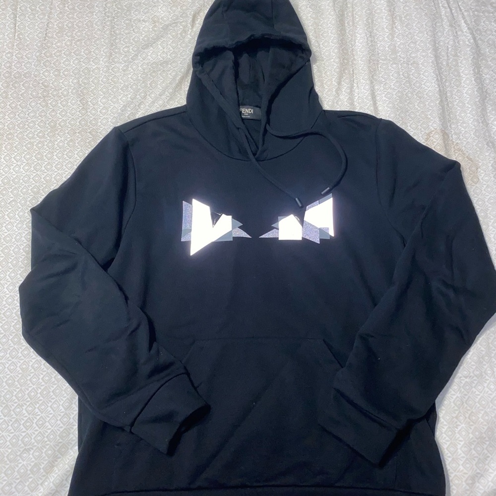 Fendi cubic eyes sweatshirt